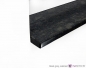 Preview: Ansicht Kante Steel grey, satiniert Preview: Ansicht Kante Steel grey, satiniert
