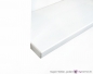 Preview: Kantenansicht Super White, poliert Preview: Kantenansicht Super White, poliert