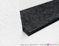 Preview: Ansicht Kante Steel grey, geflammt Preview: Ansicht Kante Steel grey, geflammt