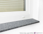 Preview: Fensterbank Stone grey, geschliffen