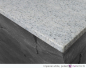 Preview: Kantenansicht Mauerabdeckung Imperial white, poliert Preview: Kantenansicht Mauerabdeckung Imperial white, poliert
