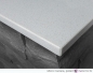 Preview: Kantenansicht Mauerabdeckung Micro Carrara, poliert