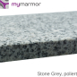 Preview: Kantenansicht Stone grey, poliert Preview: Kantenansicht Stone grey, poliert