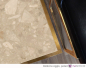 Preview: Tischplatte Botticino Agglo poliert Preview: Tischplatte Botticino Agglo poliert