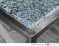 Preview: Tischplatte Steel Crystal poliert Preview: Tischplatte Steel Crystal poliert