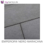 Preview: Verlegebeispiel EMPEROR® Nero Maracana 80x40x2cm