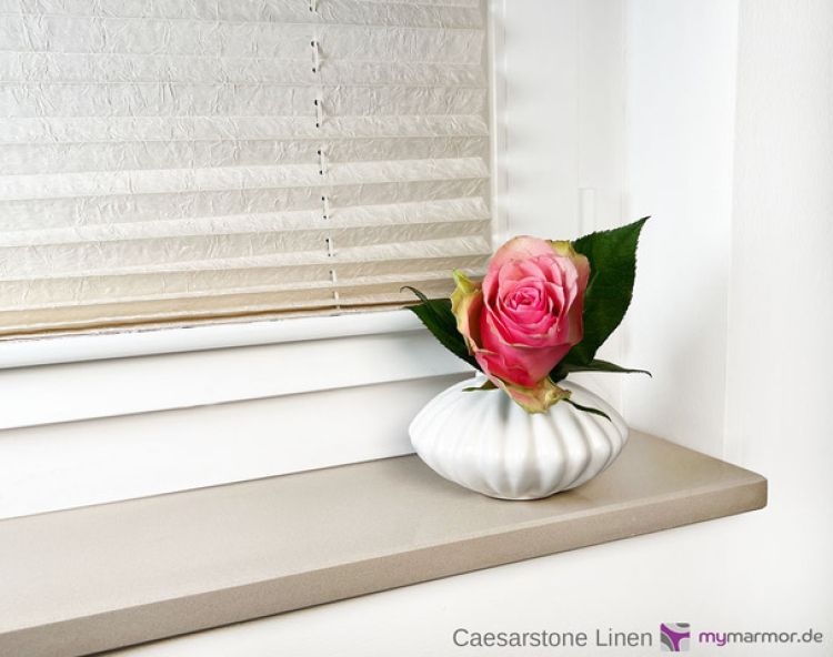 Preview: Fensterbank Caesarstone Linen, poliert