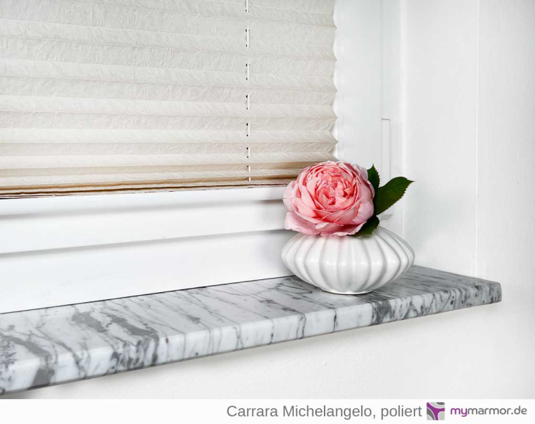 Carrara Michelangelo, poliert