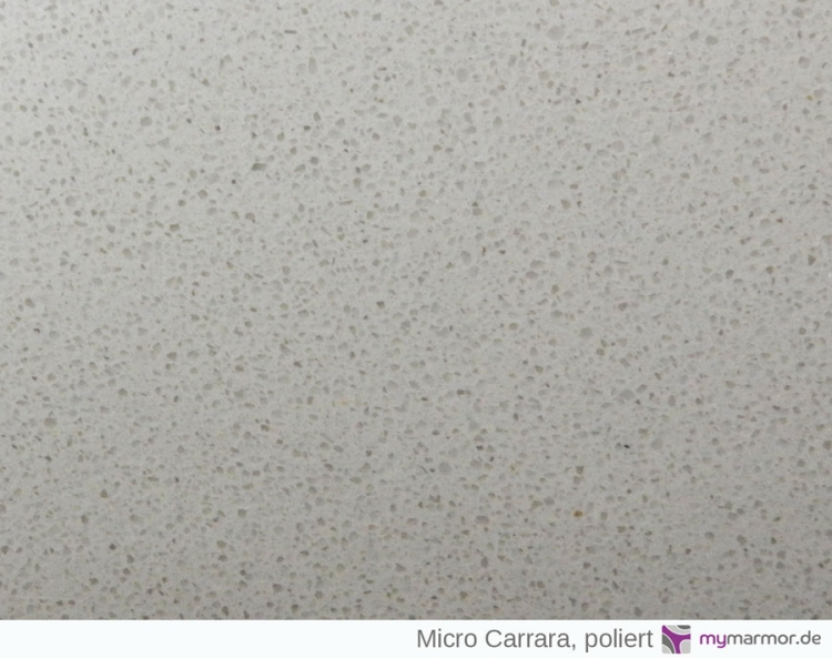 Micro Carrara Kunststein, poliert