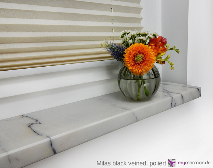 Fensterbank Milas black veined