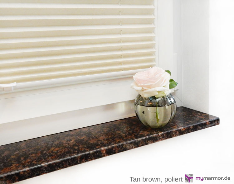 Fensterbank Tan brown, poliert