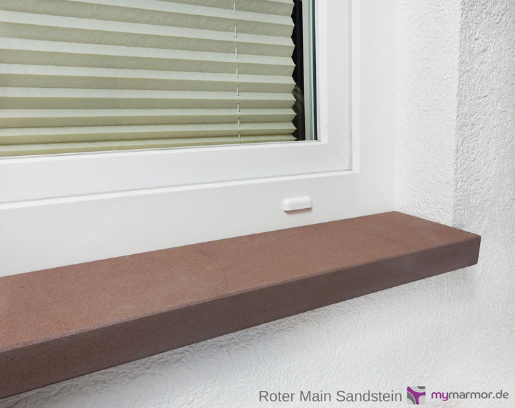 Fensterbank Roter Main Sandstein