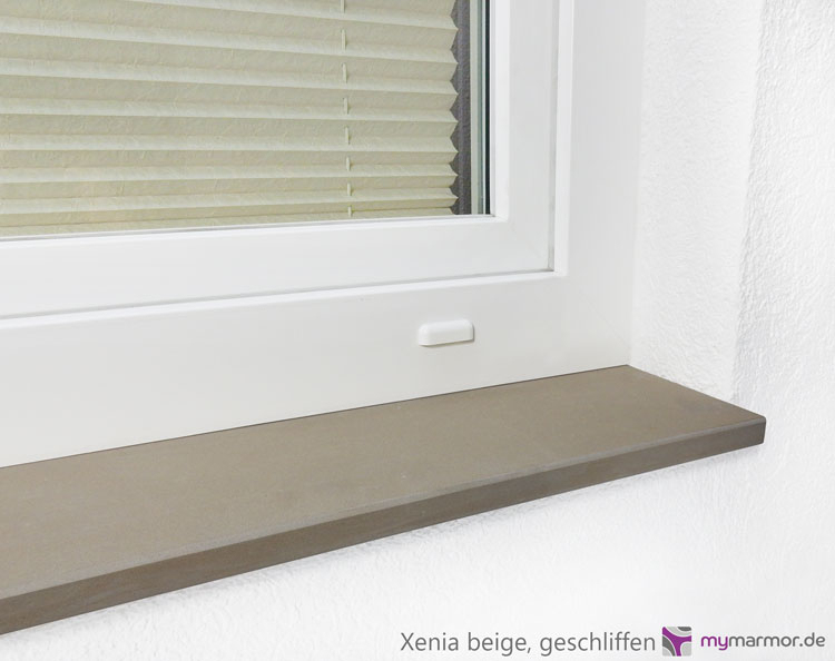 Fensterbank Xenia beige, geschliffen