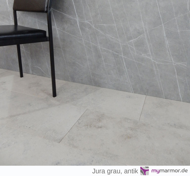 Preview: Beispiel Fliese Jura grau, antik