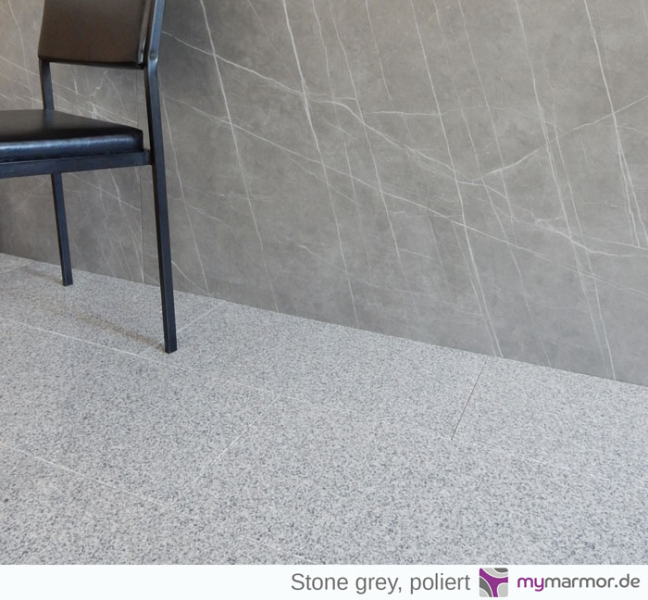 Beispiel Fliese Stone grey, poliert