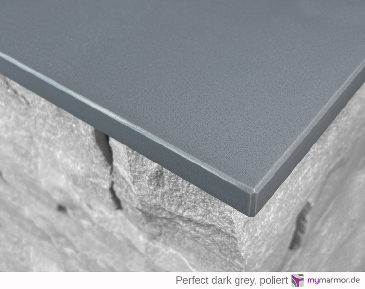 Kantenansicht Perfect Dark Grey
