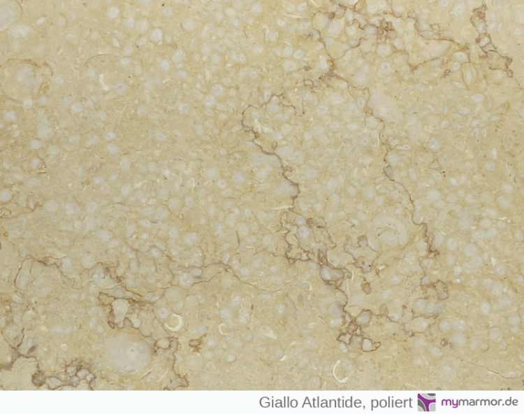 Preview: Tischplatte Giallo Atlantide poliert
