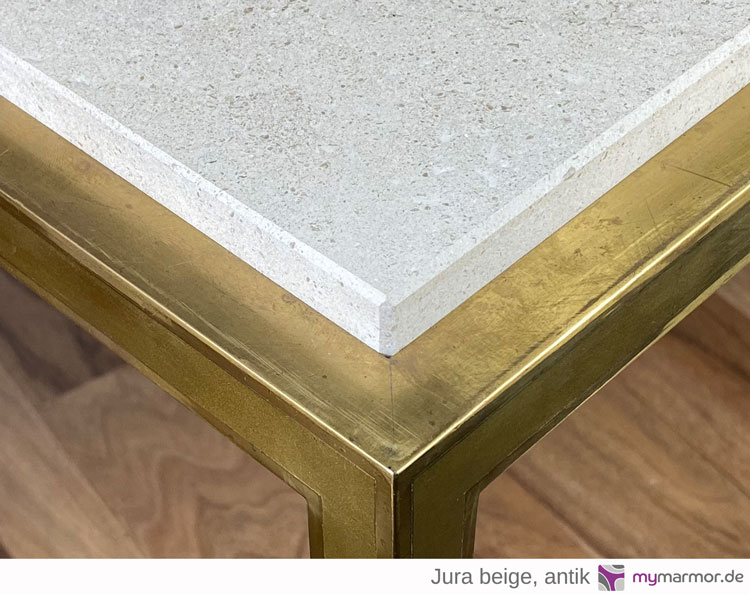 Preview: Tischplatte Jura beige antik