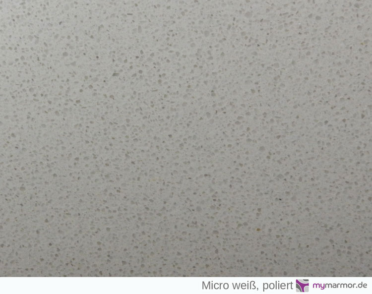 TIschplatte Micro Weiss poliert