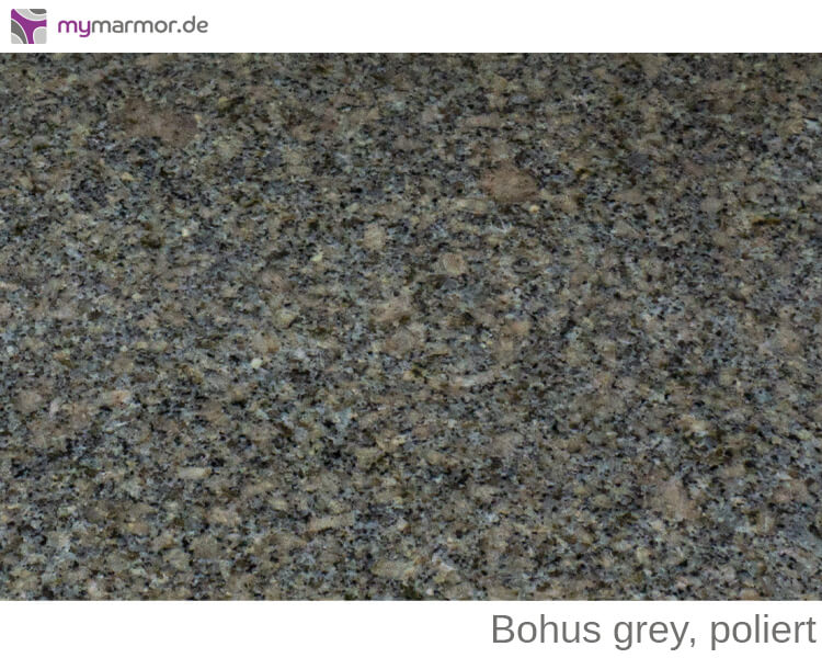 Granitplatte, Bohus grey, poliert