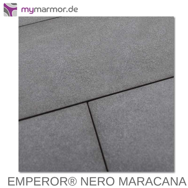 Verlegebeispiel EMPEROR® Nero Maracana 80x40x2cm