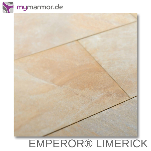 Verlegebeispiel EMPEROR® Limerick Bodenplatte 80x40x2 cm