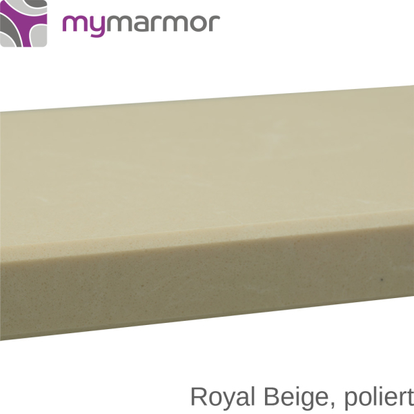 Kantenansicht Royal beige