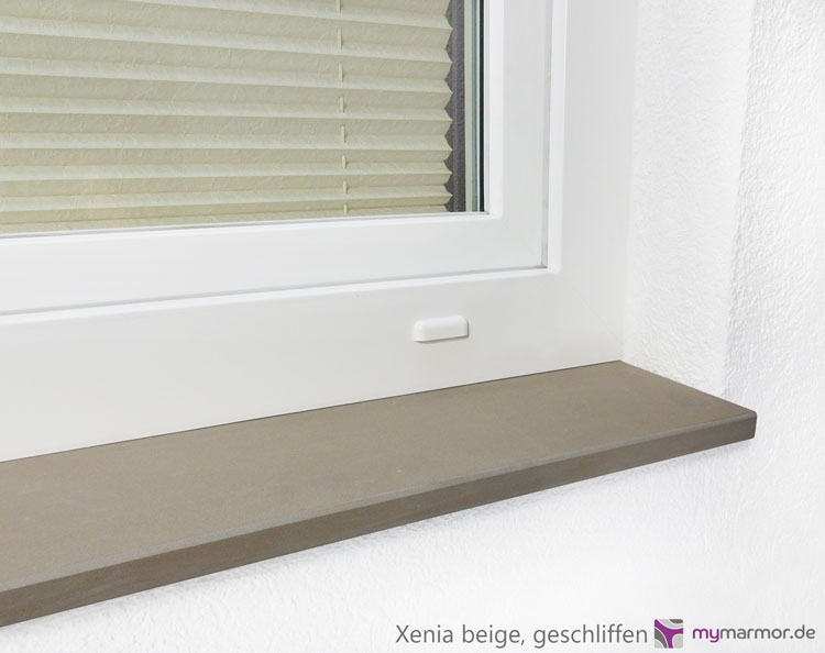 Fensterbank Xenia beige auf Maß mymarmor.de