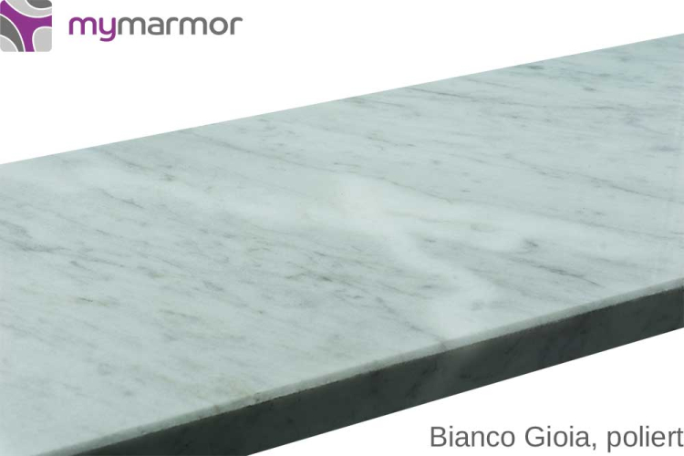 Treppe Bianco Gioia, polished Treppe Bianco Gioia, polished