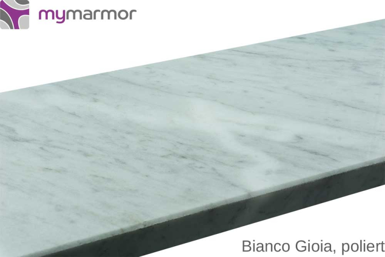 Treppe Bianco Gioia, polished