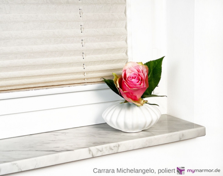 Fensterbank Carrara Michelangelo, poliert Fensterbank Carrara Michelangelo, poliert
