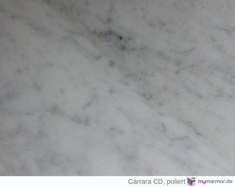 Bianco Carrara, poliert