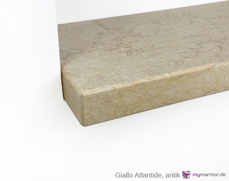 Kantenansicht Giallo Atlantide antik