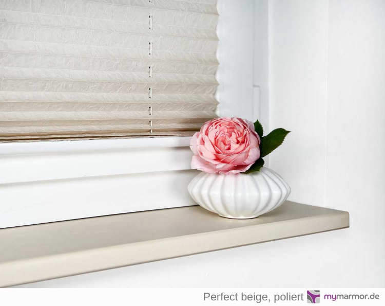 Ansicht Perfect Beige Fensterbank