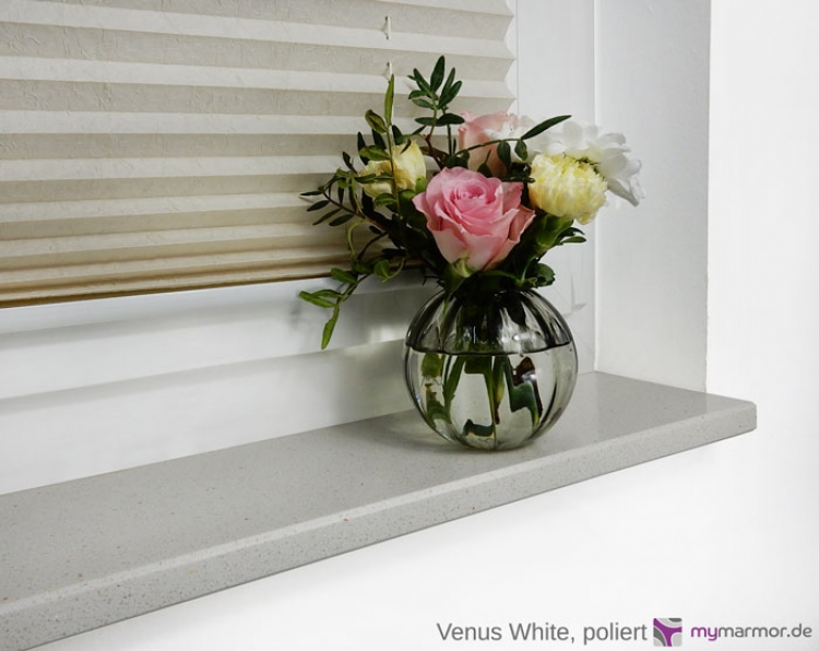 Fensterbank Venus White, poliert