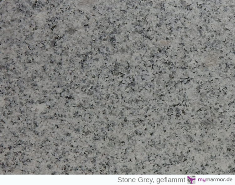 Stone grey, geflammt