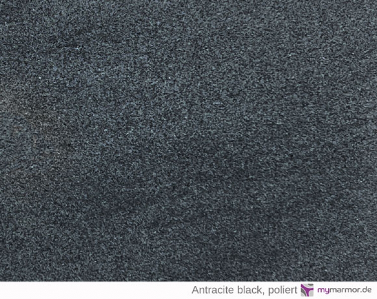 Mauerabdeckung Antracite black, poliert