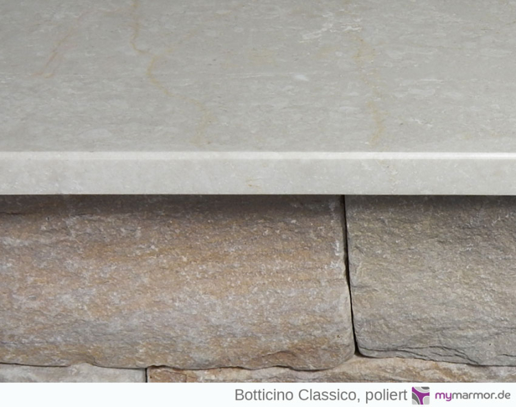 Mauerabdeckung Botticino Classico Mauerabdeckung Botticino Classico