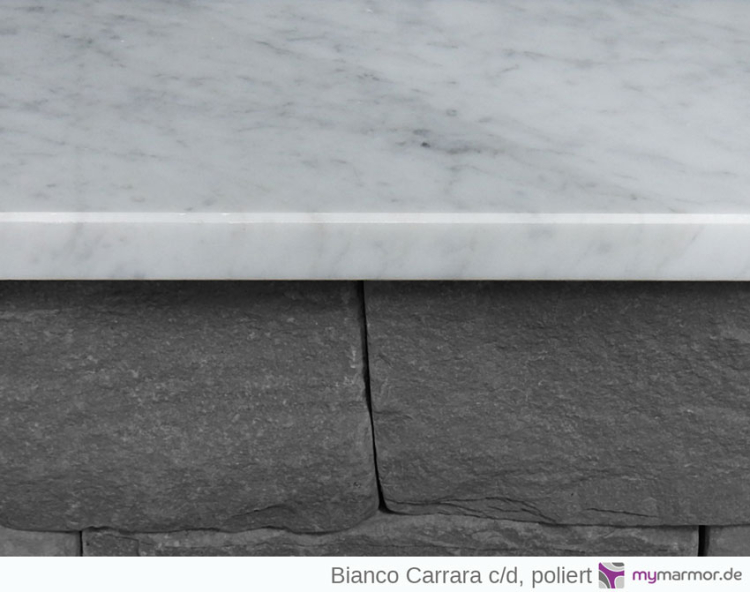 Mauerabdeckung Bianco Carrara