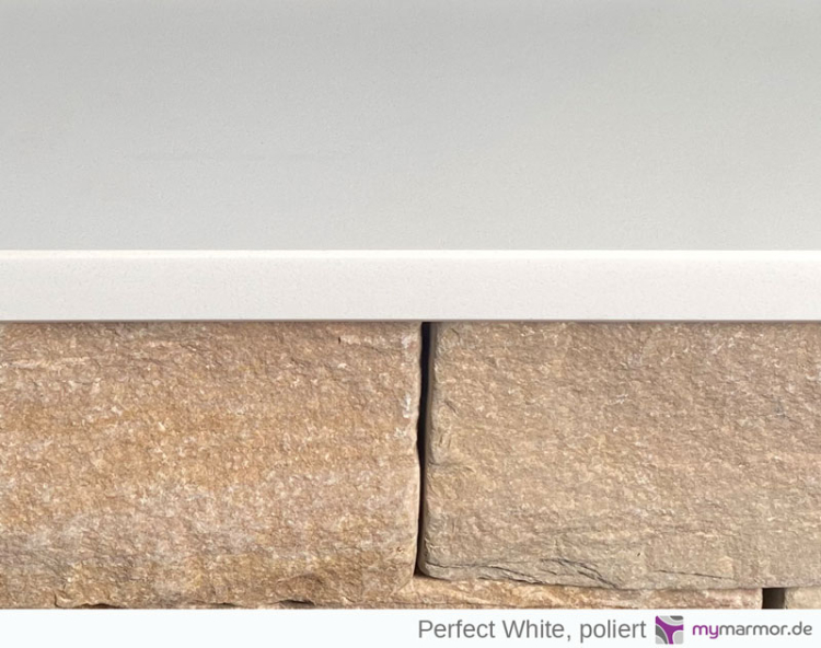 Mauerabdeckung Perfect White