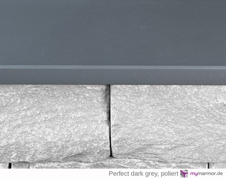 Mauerabdeckung Perfect Dark Grey