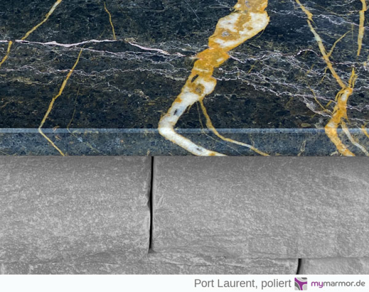 Mauerabdeckung Port Laurent, poliert