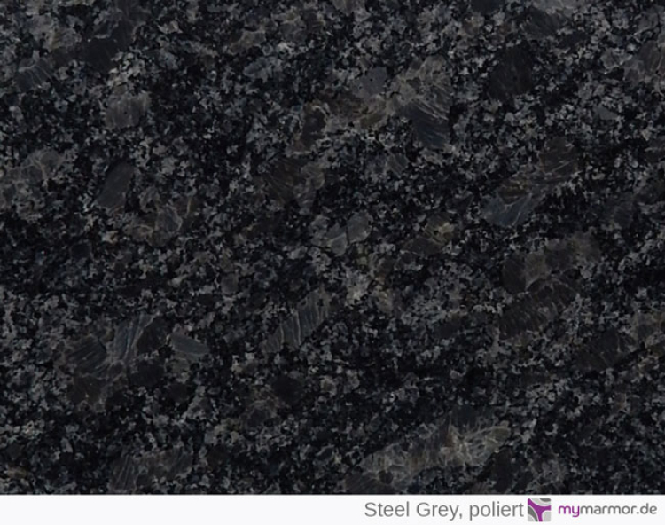 Mauerabdeckung Steel grey, poliert