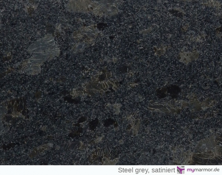 Mauerabdeckung Steel grey, satiniert