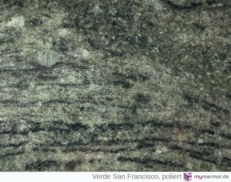 Verde San Francisco, poliert