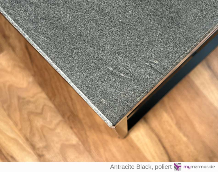Antracite black, poliert