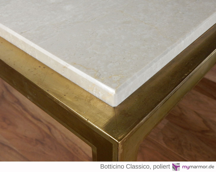 Tischplatte Botticino Classico poliert