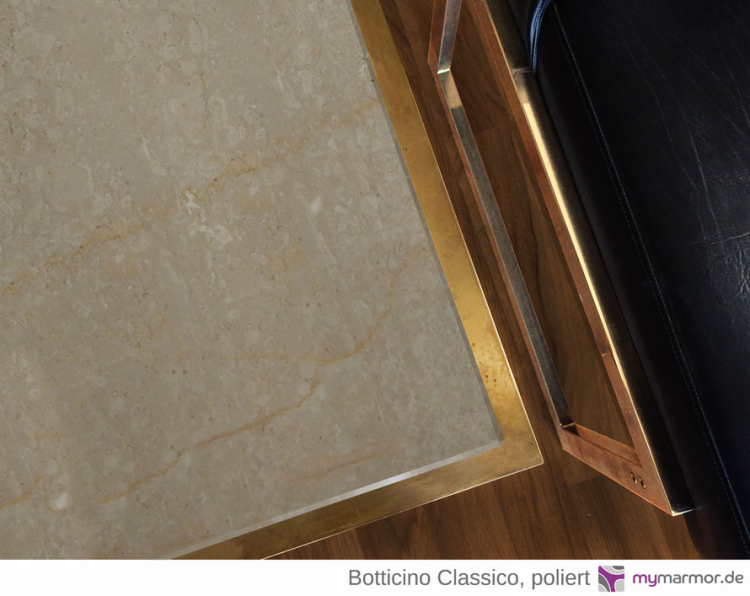 Tischplatte Botticino Classico poliert