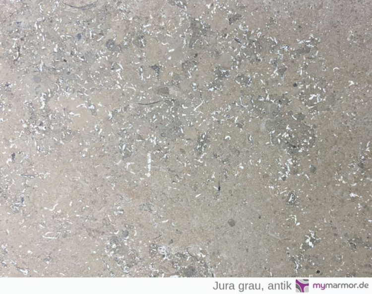 Tischplatte Jura grau antik