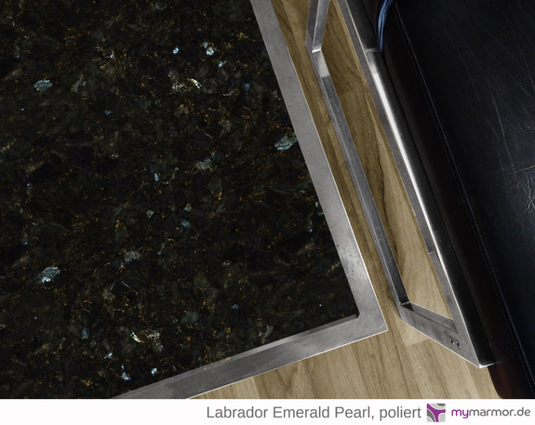 Tischplatte Labrador emerald pearl Tischplatte Labrador emerald pearl